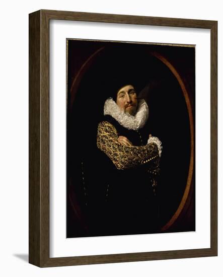 Portrait of a Man, 1622-Frans Hals-Framed Giclee Print