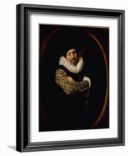 Portrait of a Man, 1622-Frans Hals-Framed Giclee Print