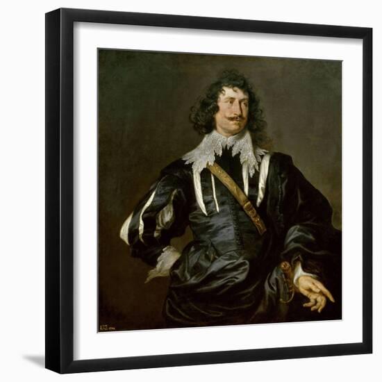 Portrait of a Man, 1628-1632-Sir Anthony Van Dyck-Framed Giclee Print