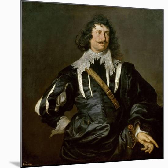 Portrait of a Man, 1628-1632-Sir Anthony Van Dyck-Mounted Giclee Print