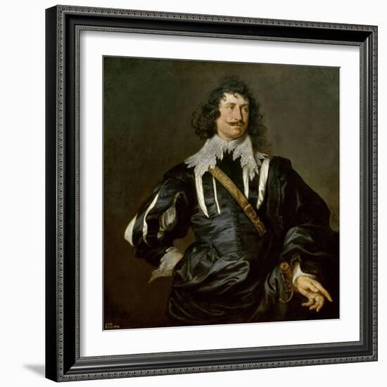 Portrait of a Man, 1628-1632-Sir Anthony Van Dyck-Framed Giclee Print