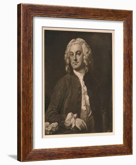 'Portrait of a Man', 1741-William Hogarth-Framed Giclee Print