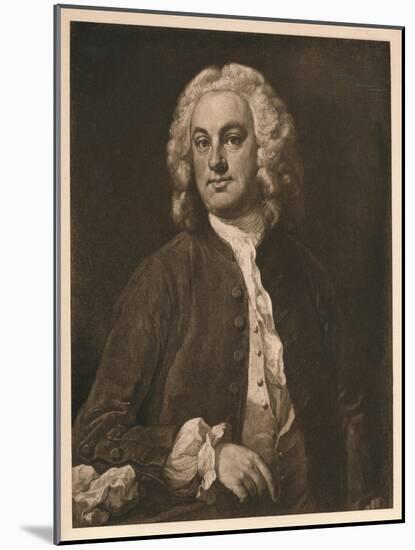 'Portrait of a Man', 1741-William Hogarth-Mounted Giclee Print