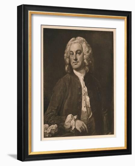 'Portrait of a Man', 1741-William Hogarth-Framed Giclee Print