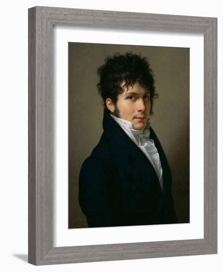 Portrait of a Man, 1809-Francois Xavier Fabre-Framed Giclee Print