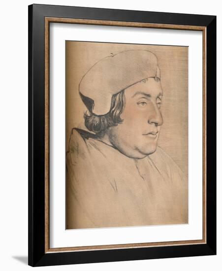 'Portrait of a Man', 1903-Hans Holbein the Younger-Framed Giclee Print