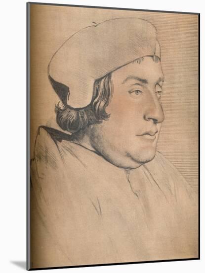 'Portrait of a Man', 1903-Hans Holbein the Younger-Mounted Giclee Print