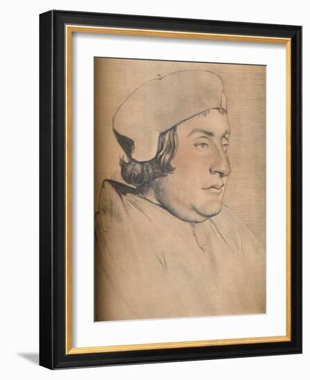 'Portrait of a Man', 1903-Hans Holbein the Younger-Framed Giclee Print