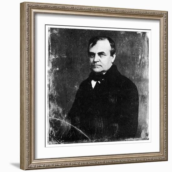 Portrait of a Man, Believed to Be Joseph Bonaparte, C1860-MATHEW B BRADY-Framed Giclee Print