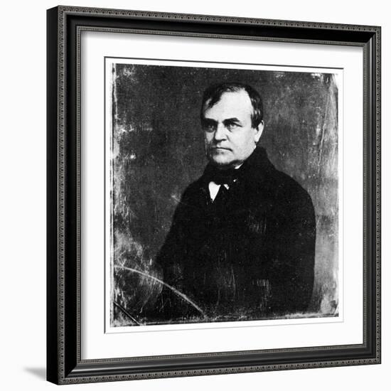 Portrait of a Man, Believed to Be Joseph Bonaparte, C1860-MATHEW B BRADY-Framed Giclee Print