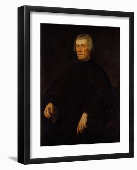 Portrait of a Man, c.1560-Jacopo Robusti Tintoretto-Framed Giclee Print