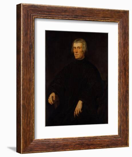 Portrait of a Man, c.1560-Jacopo Robusti Tintoretto-Framed Giclee Print