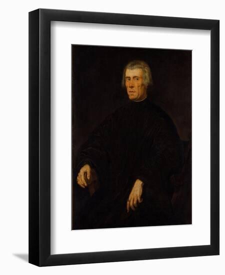 Portrait of a Man, c.1560-Jacopo Robusti Tintoretto-Framed Giclee Print