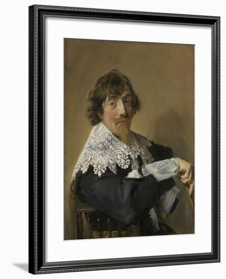 Portrait of a Man, C.1635-Frans Hals-Framed Giclee Print