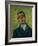 Portrait of a Man, c.1889-1890-Vincent van Gogh-Framed Giclee Print