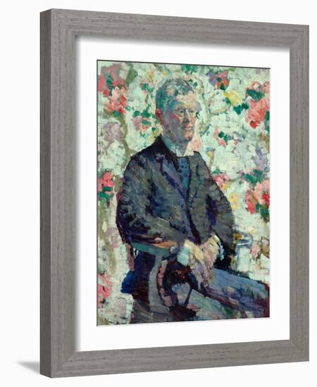 Portrait of a Man, c.1912-14-Harold Gilman-Framed Giclee Print