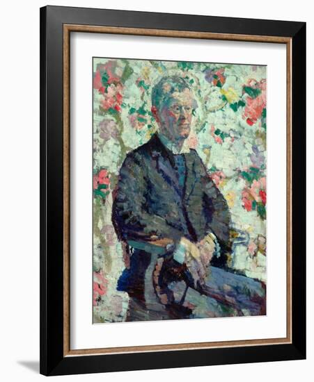 Portrait of a Man, c.1912-14-Harold Gilman-Framed Giclee Print