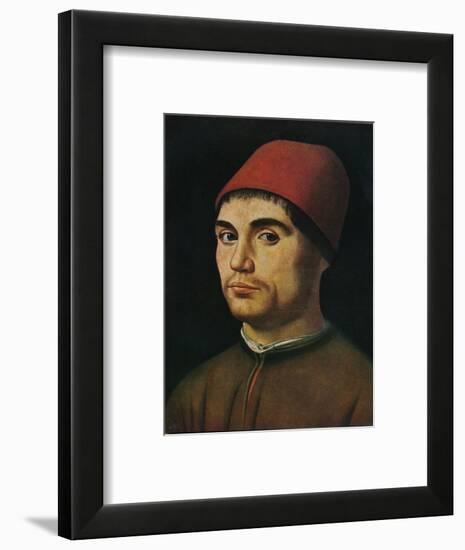 'Portrait of a Man', c1475, (1909)-Antonello da Messina-Framed Giclee Print