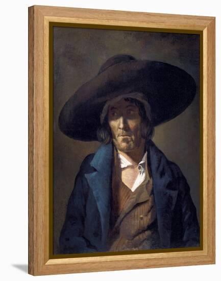 Portrait of a Man Called Le Vendeen-Théodore Géricault-Framed Stretched Canvas