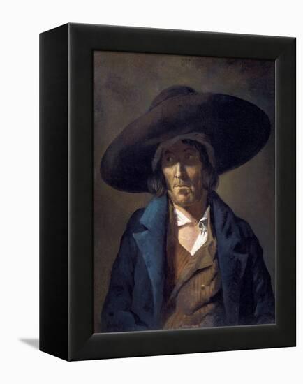 Portrait of a Man Called Le Vendeen-Théodore Géricault-Framed Stretched Canvas