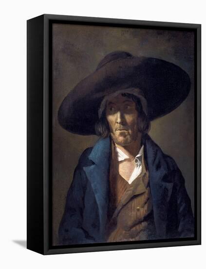 Portrait of a Man Called Le Vendeen-Théodore Géricault-Framed Stretched Canvas