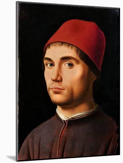 Portrait of a Man, circa 1475-Antonello da Messina-Mounted Giclee Print