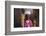 Portrait of a Man Holding Christian Symbols, Bieta Mercurios, Wollo Region, Ethiopia-Bruno Barbier-Framed Photographic Print