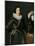 Portrait of a Man in Armour (Possibly Louis Xiii, King of France) (Oil on Canvas)-French School-Mounted Giclee Print