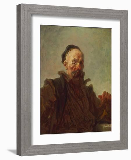 Portrait of a Man in Spanish Costume, 1768-70-Jean-Honore Fragonard-Framed Giclee Print