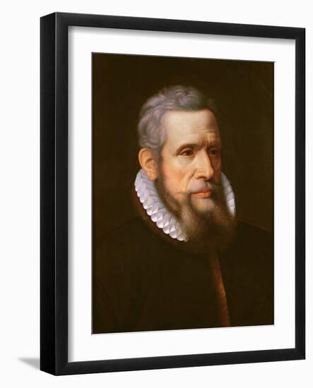 Portrait of a Man, known as Portrait of Pierre Charron (Oil on Canvas)-Frans II Pourbus-Framed Giclee Print