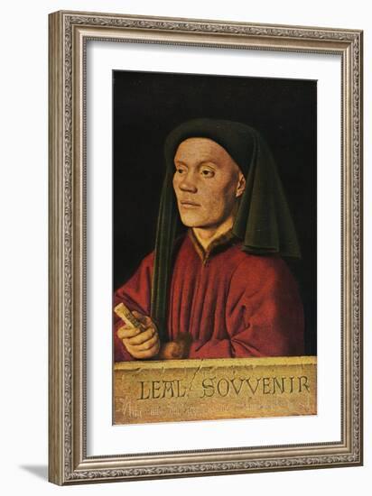 'Portrait of a Man ('Léal Souvenir')', 1432, (1909)-Jan Van Eyck-Framed Giclee Print