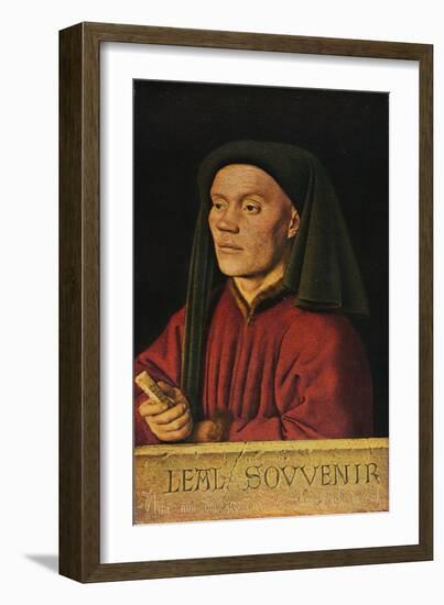 'Portrait of a Man ('Léal Souvenir')', 1432, (1909)-Jan Van Eyck-Framed Giclee Print