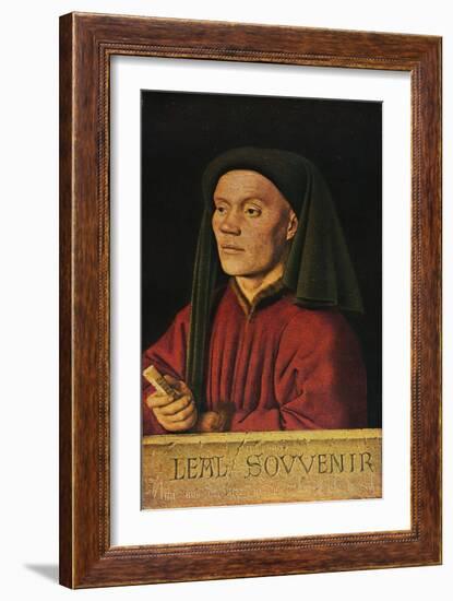 'Portrait of a Man ('Léal Souvenir')', 1432, (1909)-Jan Van Eyck-Framed Giclee Print