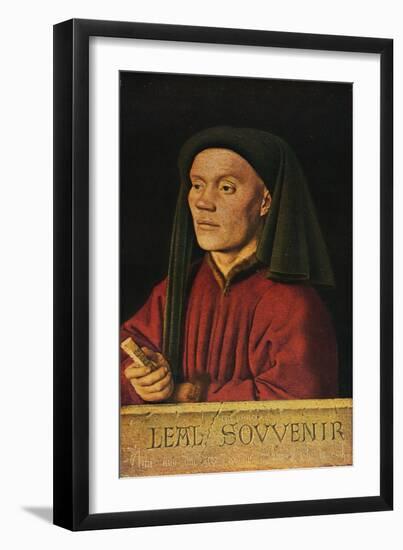 'Portrait of a Man ('Léal Souvenir')', 1432, (1909)-Jan Van Eyck-Framed Giclee Print