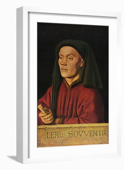 'Portrait of a Man ('Léal Souvenir')', 1432, (1909)-Jan Van Eyck-Framed Giclee Print