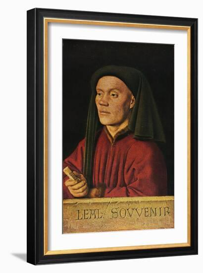 'Portrait of a Man ('Léal Souvenir')', 1432, (1909)-Jan Van Eyck-Framed Giclee Print