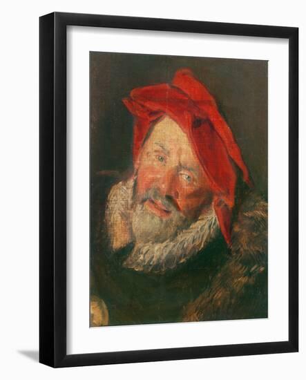 Portrait of a Man (Oil on Canvas)-Frans Hals-Framed Giclee Print