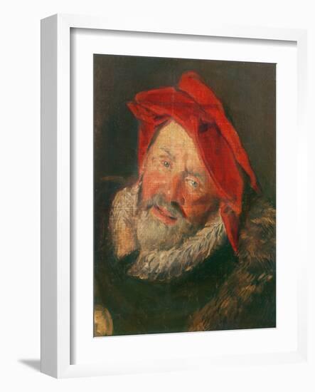 Portrait of a Man (Oil on Canvas)-Frans Hals-Framed Giclee Print