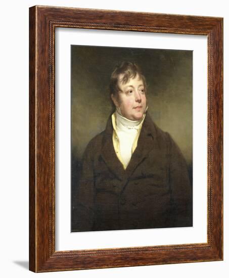 Portrait of a Man, Perhaps J.W. Beynen-Charles Howard Hodges-Framed Art Print