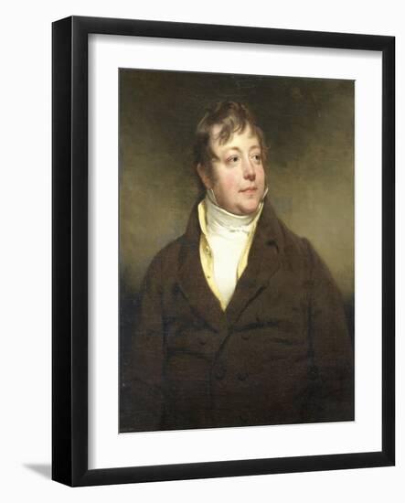 Portrait of a Man, Perhaps J.W. Beynen-Charles Howard Hodges-Framed Art Print