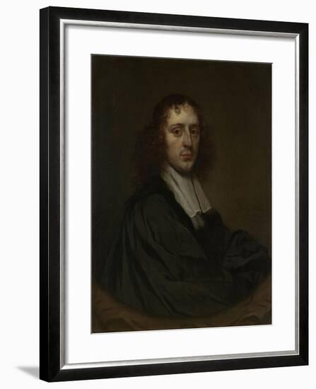 Portrait of a Man, Pieter Van Anraedt.-Pieter van Anraedt-Framed Art Print