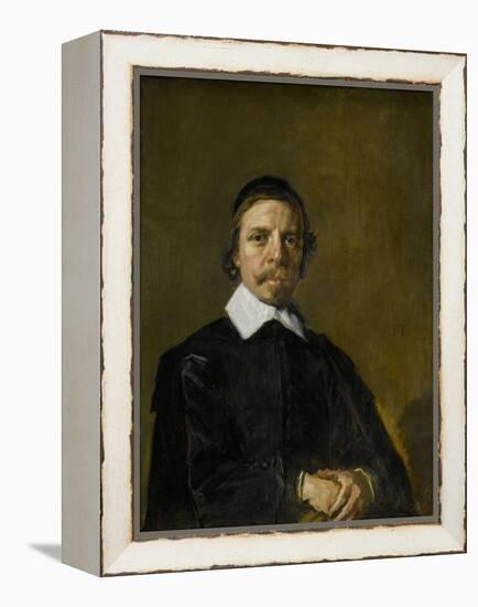 Portrait of a Man, Possibly a Preacher, Frans Hals.-Frans Hals-Framed Stretched Canvas