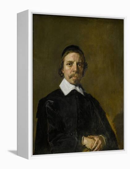 Portrait of a Man, Possibly a Preacher, Frans Hals.-Frans Hals-Framed Stretched Canvas