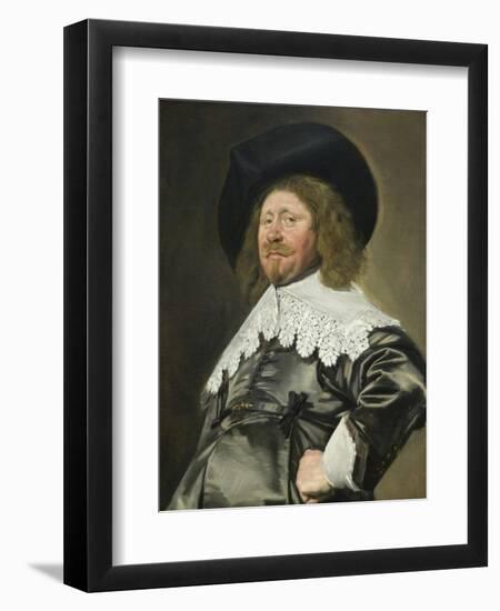 Portrait of a Man, Possibly Nicolaes Pietersz Duyst Van Voorhout (Born About 1600, Died 1650)-Frans Hals-Framed Art Print