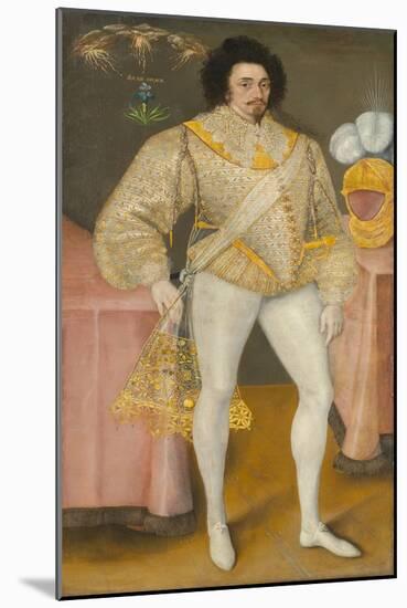 Portrait of a Man, Possibly Sir Edward Stafford (1552-1605), circa 1590 (Oil on Canvas)-Unknown Artist-Mounted Giclee Print