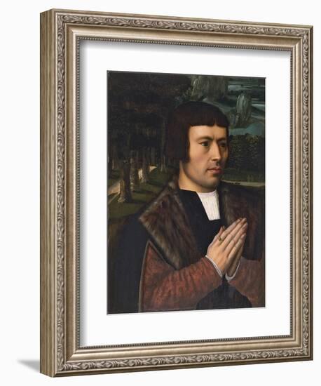 Portrait of a Man Praying-Ambrosius Benson-Framed Giclee Print