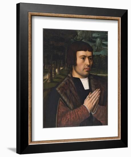 Portrait of a Man Praying-Ambrosius Benson-Framed Giclee Print