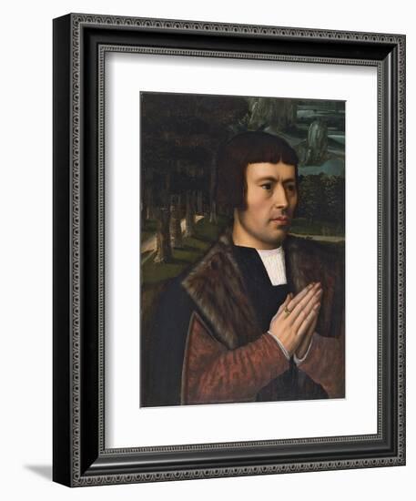 Portrait of a Man Praying-Ambrosius Benson-Framed Giclee Print