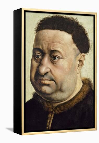 Portrait of a Man (Robert De Masmines), C.1425-Robert Campin-Framed Premier Image Canvas