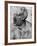 Portrait of a Man Shouting-Leonardo da Vinci-Framed Photographic Print